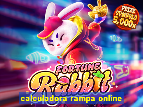 calculadora rampa online